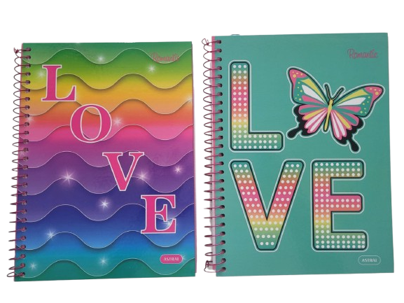 Caderno Universitário Love